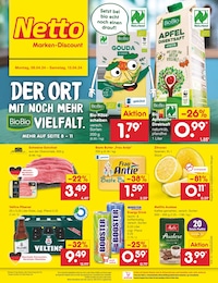 Netto Marken-Discount Prospekt für Hamm: "Aktuelle Angebote", 54 Seiten, 08.04.2024 - 13.04.2024