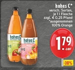 Milder Apfel Angebote von hohes C bei E center Euskirchen für 1,79 €