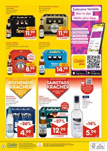 Warsteiner im Netto Marken-Discount Prospekt "DER ORT, AN DEM DU IMMER AUSGEZEICHNETE PREISE FINDEST." mit 2 Seiten (Gummersbach)