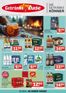 Bier im aktuellen Getränke Oase Prospekt (Rheda-Wiedenbrück) Bier im Getränke Oase Prospekt "Aktuelle Angebote" mit 4 Seiten (Rheda-Wiedenbrück)