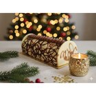 Bûche au caramel beurre salé - CARREFOUR en promo chez Carrefour Bûche au caramel beurre salé - CARREFOUR dans le catalogue Carrefour