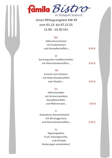 famila Nordost Ahrensburg Prospekt "Aktuelle Angebote" mit 1 Seite