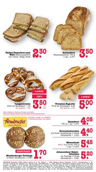 Brötchen im E center Prospekt "Aktuelle Angebote" mit 69 Seiten (Karlsruhe)