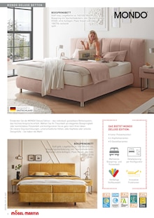 Boxspringbett Angebot im Möbel Martin Prospekt, gültig von 06.10.2025 bis 31.12.2025 Boxspringbett Angebot im aktuellen Möbel Martin Prospekt auf Seite 6
