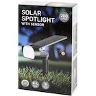 Lampe de jardin solaire avec détecteur de mouvement - Action dans le catalogue Action
