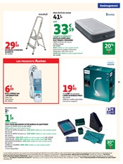 Promos Echelle dans le catalogue "LA RENTRÉE À PRIX K.O." de Auchan Hypermarché Echelle en promo dans le catalogue Auchan Hypermarché à la page 33
