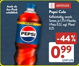Cola im Angebot bei ALDI SÜD in Weiden Cola Angebote von Pepsi bei ALDI SÜD Weiden für 0,99 €