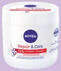 Crème visage corps et mains repair et care peaux très sèches et rugueuses - NIVEA dans le catalogue Intermarché Super