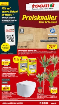 toom Baumarkt Prospekt Langen (Hessen) "Respekt, wer's selber macht." mit 8 Seiten