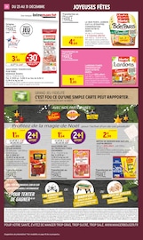 Promos Lardons dans le catalogue "30€ OFFERTS EN BONS D'ACHAT SUR LE RAYON ALCOOLS" de Intermarché Hyper à la page 24