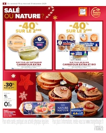 Prix et réduction Blinis dans le prospectus Carrefour Market en cours Offre Blinis dans le catalogue Carrefour Market du moment à la page 10