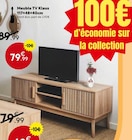 Meuble TV Klaus - Maxi Bazar à Herblay Meuble TV Klaus en promo chez Maxi Bazar Herblay à 79,99 €