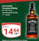 Aktuelles Tennessee Whiskey Angebot bei GLOBUS in Mannheim ab 14,44 €