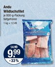 Wildlachsfilet Angebote von Andu bei V-Markt Kaufbeuren für 9,99 €