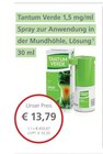 Tantum Verde 1,5 mg/ml Spray bei Wriezen-Apotheke im Wriezen Prospekt für 13,79 €