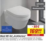 Wand-WC-Set Architectura im Angebot bei toom Baumarkt in Ibbenbüren Wand-WC-Set Architectura Angebote von Villeroy & Boch bei toom Baumarkt Ibbenbüren für 169,99 €