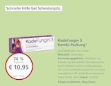 KadeFungin 3 Kombi-Packung bei LINDA im Sasbach Prospekt für 10,95 €