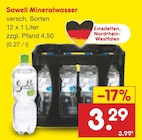 Mineralwasser im Angebot bei Netto Marken-Discount in Recklinghausen Mineralwasser Angebote von Sawell bei Netto Marken-Discount Recklinghausen für 3,29 €