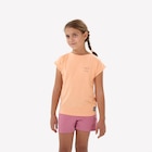 Wander-T-Shirt Kinder Grösse 122–170 - MH100 orange bei Decathlon im Prospekt  für 6,99 €
