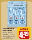 Rheinfels Quelle Mineralwasser Angebote bei REWE Essen für 4,49 €