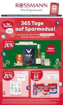 Rossmann Prospekt der Woche "Unsere Angebote" Seite 1, 22.09.2025 bis 26.09.2025 für Querfurt Aktueller Rossmann Prospekt "Unsere Angebote" Seite 1 von 7 Seiten für Querfurt