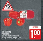 Paprika rot bei nah und gut im Schwanfeld Prospekt für 1,00 €