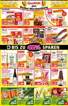 Pizza im aktuellen Norma Prospekt (Ulm) Pizza im Norma Prospekt "Mehr fürs Geld" mit 20 Seiten (Ulm)