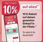 Rossmann Halle - 10% App-Coupon Angebot im Prospekt 10% App-Coupon bei Rossmann im Halle Prospekt für