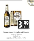 Premium Pilsener im Angebot bei Hieber in Freiburg Premium Pilsener Angebote von Warsteiner bei Hieber Freiburg für 3,99 €