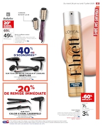 Offre Laque dans le catalogue Carrefour du moment à la page 19