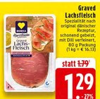 Aktuelle Lachs Angebote bei EDEKA in Mülheim (Ruhr) Aktuelles Graved Lachsfleisch Angebot bei EDEKA in Mülheim (Ruhr) ab 1,29 €