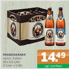 Getränke A-Z - FRANZISKANER Angebot im Prospekt FRANZISKANER bei Getränke A-Z im Prospekt "" für 14,49 €