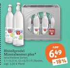 Mineralwasser plus von RhönSprudel im aktuellen tegut Prospekt für 6,49 €