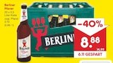 Pilsner im Angebot bei Netto Marken-Discount in Brandenburg Pilsner Angebote von Berliner bei Netto Marken-Discount Brandenburg für 8,88 €