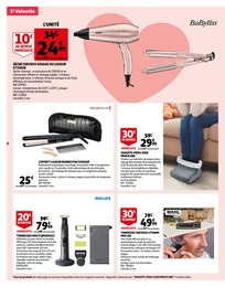 Prix et réduction Chaussures dans le prospectus Auchan Hypermarché en cours Offre Chaussures dans le catalogue Auchan Hypermarché du moment à la page 8