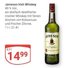 Aktuelle Whiskey Angebote bei GLOBUS in Chemnitz Aktuelles Irish Whiskey Angebot bei GLOBUS in Chemnitz ab 14,99 €
