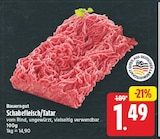 Schabefleisch/Tatar von Bauerngut für 1,49 € bei E center im Angebot Schabefleisch/Tatar von Bauerngut im aktuellen E center Prospekt