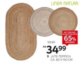 Jute-Teppich „Agra“ im Angebot bei XXXLutz Möbelhäuser in Nordhorn Jute-Teppich „Agra“ Angebote von Linea Natura bei XXXLutz Möbelhäuser Nordhorn für 34,99 €