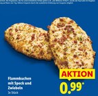 Flammkuchen mit Speck und Zwiebeln im Angebot bei Lidl in Delmenhorst Flammkuchen mit Speck und Zwiebeln Angebote bei Lidl Delmenhorst für 0,99 €