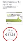 1,4 mg/10 mg Lutschtabletten bei LINDA im Unterschneidheim Prospekt für 11,95 €