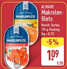 Makrelenfilets von ALMARE für 1,09 € bei ALDI Nord im Angebot Makrelenfilets von ALMARE im aktuellen ALDI Nord Prospekt