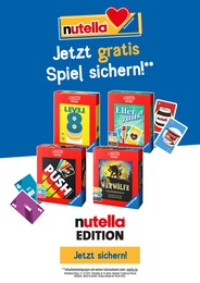 Nutella Prospekt für Lübben mit 2 Seiten Nutella Prospekt für Lübben: "Jetzt gratis Spiel sichern!", 2 Seiten, 25.07.2022 - 21.08.2022