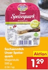 Unser Speisequark von Sachsenmilch im aktuellen Netto Marken-Discount Prospekt