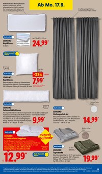 Bettdecke im aktuellen Lidl Prospekt (Würzburg) Bettdecke im Lidl Prospekt "LIDL LOHNT SICH" mit 72 Seiten (Würzburg)