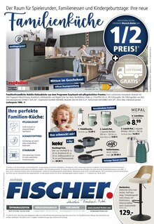 Pfanne im Möbel Fischer Prospekt "Familienleben" mit 8 Seiten (Fürth)