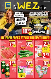 Aktueller WEZ Prospekt mit Bier, "Die WEZette", Seite 1