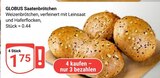Aktuelles Saatenbrötchen Angebot bei GLOBUS in Duisburg ab 1,75 €