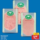 Wurst-Aufschnitt für 1,19 € bei Netto Marken-Discount im Angebot Wurst-Aufschnitt im aktuellen Netto Marken-Discount Prospekt