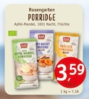 PORRIDGE von Rosengarten im aktuellen Erdkorn Biomarkt Prospekt