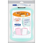 Ardoise effaçable à sec Pastel - BIC - Carrefour à Versailles Ardoise effaçable à sec Pastel - BIC en promo chez Carrefour Versailles à 2,95 €